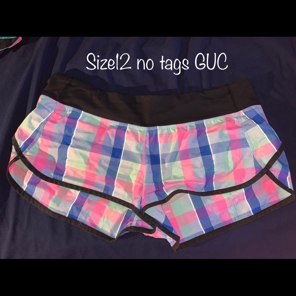 Size 12 Lululemon shorts